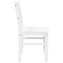 Sillas de comedor 2 unidades madera maciza de caucho blanco de , Sillas de comedor - Ref: Foro24-4102423, Precio: 81,30 €, De...
