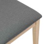 Sillas de comedor con cojines 2 uds madera maciza caucho de , Sillas de comedor - Ref: Foro24-4102480, Precio: 179,43 €, Desc...