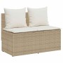 Set comedor de jardín 3 pzas con cojines ratán sintético beige de , Conjuntos de jardín - Ref: Foro24-4104185, Precio: 258,93...