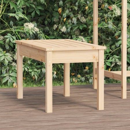 Banco de jardín madera maciza de pino 80x44x45 cm de vidaXL, Bancos de jardín - Ref: Foro24-823997, Precio: 49,84 €, Descuent...