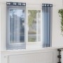 Cortinas de gasa con ojales 2 uds azul real de , Cortinas y visillos - Ref: Foro24-4102113, Precio: 14,67 €, Descuento: %