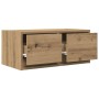 Mueble para TV madera de ingeniería roble artisan 60x31x25,5 cm de , Muebles TV - Ref: Foro24-861506, Precio: 45,90 €, Descue...