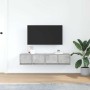 Muebles de TV 2uds madera ingeniería gris hormigón 60x31x25,5cm de , Muebles TV - Ref: Foro24-861497, Precio: 79,74 €, Descue...
