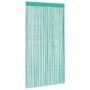 Cortinas de tiras 2 uds turquesa 140x250 cm de , Cortinas y visillos - Ref: Foro24-4102040, Precio: 24,55 €, Descuento: %