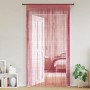 Cortinas de tiras 2 uds. color rosa 140x250 cm de , Cortinas y visillos - Ref: Foro24-4102042, Precio: 19,87 €, Descuento: %