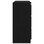 Aparador de madera de roble negro 100x35x76 cm de , Aparadores - Ref: Foro24-3328499, Precio: 141,53 €, Descuento: %