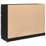 Aparador de madera de roble negro 100x35x76 cm de , Aparadores - Ref: Foro24-3328499, Precio: 141,53 €, Descuento: %