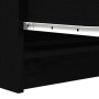 Aparador de madera de roble negro 100x35x76 cm de , Aparadores - Ref: Foro24-3328499, Precio: 141,53 €, Descuento: %