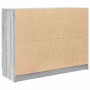 Aparador de madera de ingeniería gris sonoma 100x35x76 cm de , Aparadores - Ref: Foro24-3328503, Precio: 142,44 €, Descuento: %