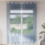 Cortinas de gasa con ojales 2 uds azul real de , Cortinas y visillos - Ref: Foro24-4102118, Precio: 16,18 €, Descuento: %