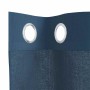 Cortinas de gasa con ojales 2 uds azul real de , Cortinas y visillos - Ref: Foro24-4102118, Precio: 16,18 €, Descuento: %