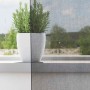 Cortinas de gasa con ojales 2 uds gris oscuro 140x300 cm de , Cortinas y visillos - Ref: Foro24-4102082, Precio: 14,91 €, Des...