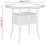 Juego de comedor de jardín 5 piezas ratán sintético gris de vidaXL, Conjuntos de jardín - Ref: Foro24-3058489, Precio: 327,24...