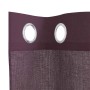Cortinas de gasa con ojales 2 uds morado 140x260 cm de , Cortinas y visillos - Ref: Foro24-4102105, Precio: 15,54 €, Descuent...