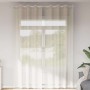 Cortinas de gasa con ojales 2 uds crema 140x260 cm de , Cortinas y visillos - Ref: Foro24-4102075, Precio: 13,49 €, Descuento: %