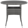 Juego comedor de jardín 3 piezas ratán sintético gris de vidaXL, Conjuntos de jardín - Ref: Foro24-3058485, Precio: 238,65 €,...