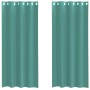 Cortinas de gasa con ojales 2 uds turquesa de , Cortinas y visillos - Ref: Foro24-4102145, Precio: 15,02 €, Descuento: %