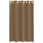 Cortinas de gasa con ojales 2 uds marrón claro de , Cortinas y visillos - Ref: Foro24-4102126, Precio: 14,36 €, Descuento: %