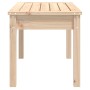 Banco de jardín madera maciza de pino 80x44x45 cm de vidaXL, Bancos de jardín - Ref: Foro24-823997, Precio: 49,84 €, Descuent...