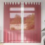 Cortinas de gasa con bolsillos para varillas 2 uds. rojo vino de , Cortinas y visillos - Ref: Foro24-4102248, Precio: 14,23 €...