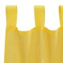 Cortinas de gasa con bolsillos para varillas 2 uds. amarillo de , Cortinas y visillos - Ref: Foro24-4102229, Precio: 20,11 €,...