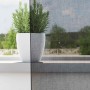 Cortinas de gasa con trabillas 2 uds. negro de , Cortinas y visillos - Ref: Foro24-4102260, Precio: 15,49 €, Descuento: %