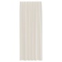 Cortinas de gasa con trabillas 2 uds. crema de , Cortinas y visillos - Ref: Foro24-4102269, Precio: 15,25 €, Descuento: %