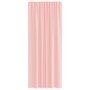 Cortinas de gasa con trabillas 2 uds rosa 140x225 cm de , Cortinas y visillos - Ref: Foro24-4102288, Precio: 17,27 €, Descuen...