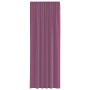 Cortinas de gasa con trabillas 2 uds morado 140x260 cm de , Cortinas y visillos - Ref: Foro24-4102295, Precio: 15,49 €, Descu...