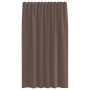 Cortinas de gasa con trabillas 2 uds. marrón de , Cortinas y visillos - Ref: Foro24-4102262, Precio: 13,58 €, Descuento: %