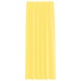 Cortinas de gasa con trabillas 2 uds amarillo 140x245 cm de , Cortinas y visillos - Ref: Foro24-4102319, Precio: 21,65 €, Des...