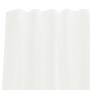 Cortinas de gasa con trabillas 2 uds. color blanco 140x140 cm de , Cortinas y visillos - Ref: Foro24-4102331, Precio: 16,81 €...