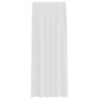 Cortinas de gasa con trabillas 2 uds. color blanco 140x225 cm de , Cortinas y visillos - Ref: Foro24-4102333, Precio: 14,93 €...
