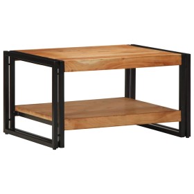 Mesa de centro madera maciza de acacia 70x50x38 cm de , Mesas de centro - Ref: Foro24-4102719, Precio: 96,62 €, Descuento: %