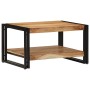 Mesa de centro madera maciza de acacia 70x50x38 cm de , Mesas de centro - Ref: Foro24-4102719, Precio: 96,62 €, Descuento: %