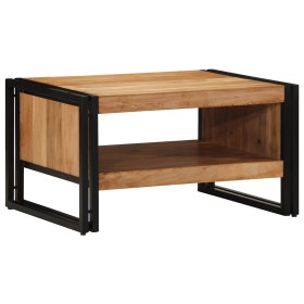 Mesa de centro madera maciza de acacia 70x50x38 cm de , Mesas de centro - Ref: Foro24-4102710, Precio: 122,73 €, Descuento: %