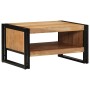 Mesa de centro madera maciza de acacia 70x50x38 cm de , Mesas de centro - Ref: Foro24-4102710, Precio: 122,73 €, Descuento: %