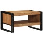 Mesa de centro madera maciza de acacia 70x50x38 cm de , Mesas de centro - Ref: Foro24-4102710, Precio: 122,73 €, Descuento: %