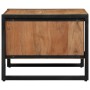 Mesa de centro madera maciza de acacia 70x50x38 cm de , Mesas de centro - Ref: Foro24-4102710, Precio: 122,73 €, Descuento: %