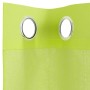 Cortinas de gasa con ojales 2 uds verde manzana 140x245 cm de , Cortinas y visillos - Ref: Foro24-4102056, Precio: 15,27 €, D...