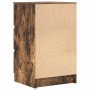 Mesilla de noche con 3 cajones roble ahumado 39x35x65 cm de , Mesitas de noche - Ref: Foro24-861345, Precio: 59,59 €, Descuen...
