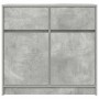 Aparador con cajón gris hormigón 80x34x76 cm madera ingeniería de , Aparadores - Ref: Foro24-861538, Precio: 86,44 €, Descuen...