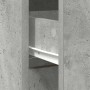 Aparador con cajón gris hormigón 80x34x76 cm madera ingeniería de , Aparadores - Ref: Foro24-861538, Precio: 86,44 €, Descuen...
