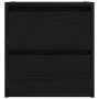 Mesilla de noche de pared roble negro 38x34x40 cm de , Mesitas de noche - Ref: Foro24-861249, Precio: 47,57 €, Descuento: %