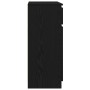 Aparador con cajón roble negro 71x35x84 cm madera de ingeniería de , Aparadores - Ref: Foro24-861590, Precio: 92,73 €, Descue...