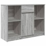 Aparador con cajón Sonoma gris 101x35x76 cm madera ingeniería de , Aparadores - Ref: Foro24-861567, Precio: 93,33 €, Descuent...