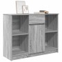 Aparador con cajón Sonoma gris 101x35x76 cm madera ingeniería de , Aparadores - Ref: Foro24-861567, Precio: 93,33 €, Descuent...