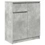 Aparador con cajón gris hormigón 71x35x84 cm madera ingeniería de , Aparadores - Ref: Foro24-861592, Precio: 87,75 €, Descuen...