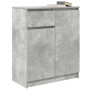 Aparador con cajón gris hormigón 71x35x84 cm madera ingeniería de , Aparadores - Ref: Foro24-861592, Precio: 87,75 €, Descuen...