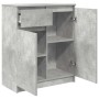 Aparador con cajón gris hormigón 71x35x84 cm madera ingeniería de , Aparadores - Ref: Foro24-861592, Precio: 87,75 €, Descuen...